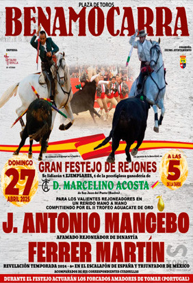 Bullfight tickets Benamocarra 2025