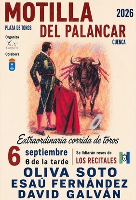 Entradas Toros Motilla del Palancar - Feria Taurina 2026