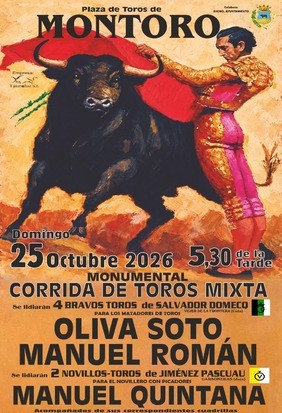 Bullfight Tickets Montoro - Córdoba