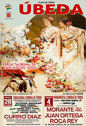 Entradas toros Úbeda 2025 - Feria de San Miguel