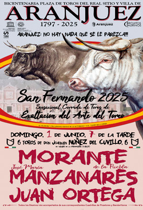 Plaza de toros de Aranjuez - Feria de San Fernando 2025