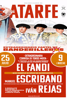 Entradas toros Atarfe 2025