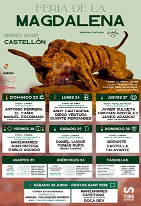 Feria de La Magdalena de Castellón 2025
