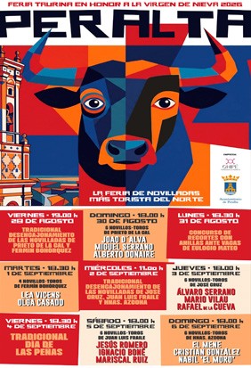 Peralta - Feria taurina de la Virgen de la Nieva
