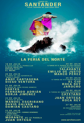 Santander bullfighting Fair 2025