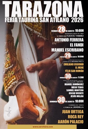 la Feria Taurina de Nuestra Señora de los Remedios 2026 - Plaza de Toros de Tarazona de Aragón