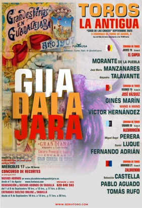 Entradas toros Guadalajara 2025 - La Antigua