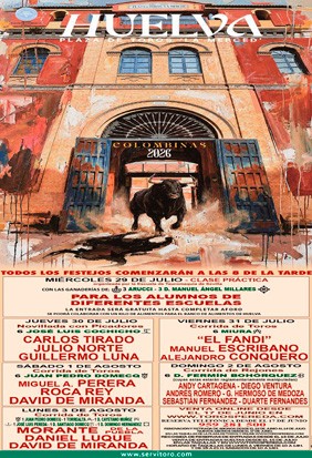 Feria taurina Huelva | Las Colombinas 2026