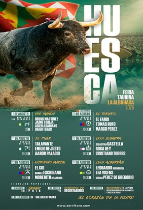 Entradas toros Huesca 2026