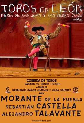 Entradas Toros León - Feria San Juan y San Pedro 