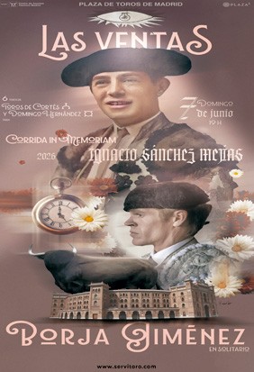 Corrida de toros In Memoriam - 7 junio 2026 Madrid