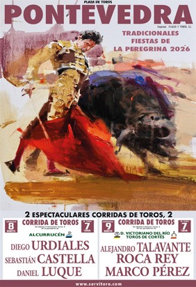Entradas Toros Pontevedra - Feria Taurina 2026