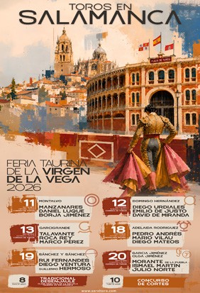 2026 Virgen de la Vega Bullfighting Festival - Salamanca Bullring