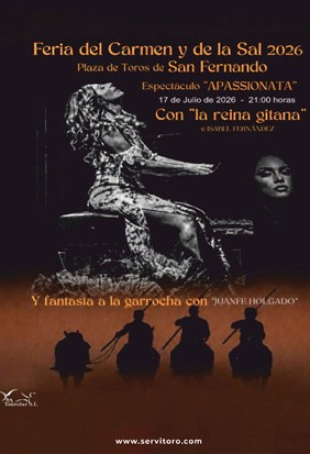 Plaza toros San Fernando, Cádiz. Espectáculo Apassionata - 17 julio 2026