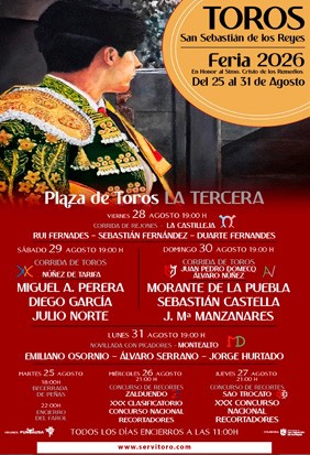 Entradas Toros Sn Sebastián De Los reyes - Feria Taurina 2026
