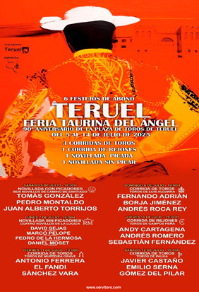 Entradas toros Teruel - Feria Taurina del Ángel 2025