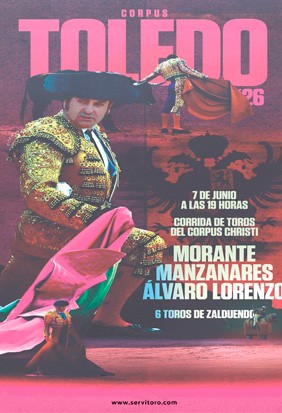 Entradas Toros Toledo 2026 - Corpus