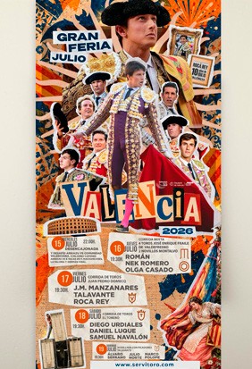 Entradas Toros Valencia - Feria de Julio 2026