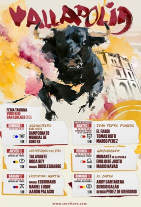 Feria Taurina Virgen de San Lorenzo 2026. Plaza de toros de Valladolid